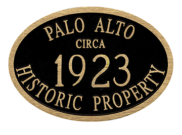 1923 plaque